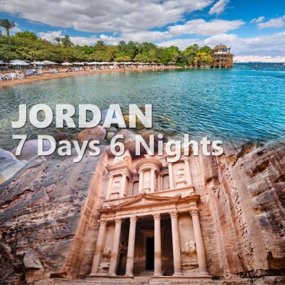 Jordan 7 Days - 6 Nights | Option 1